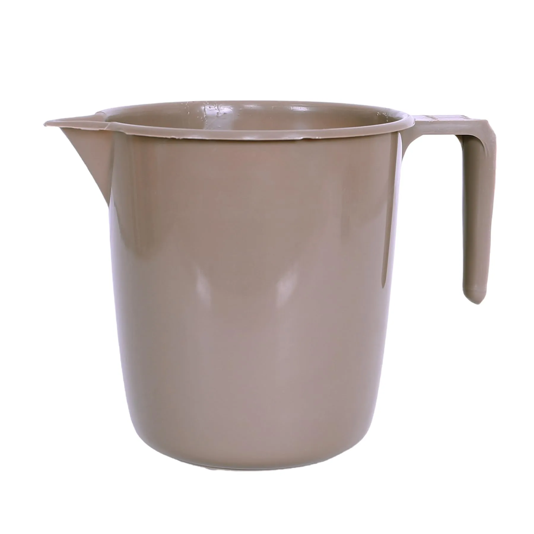 Kuber Industries Bathroom Mug | Plastic Bath Mug for Bathroom | Bath Mug | Mug for Bathroom | Mug for Toilet | Washroom Jug | 111 Bath Mug | 1 LTR | Pack of 4 | Brown