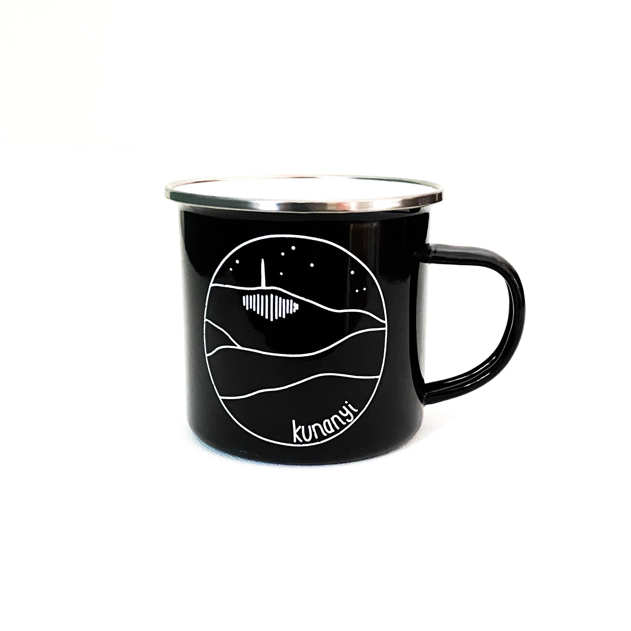 kunanyi Enamel Mug