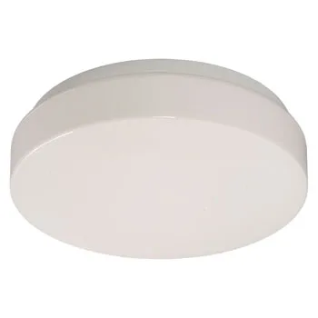 L650100WH010A1 LED Flush Mount/Wall Light - White Finish, Acrylic Lens, 12W, 1140 Lumens, Dimmable, ENERGY STAR