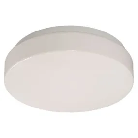 L650100WH010A1 LED Flush Mount/Wall Light - White Finish, Acrylic Lens, 12W, 1140 Lumens, Dimmable, ENERGY STAR