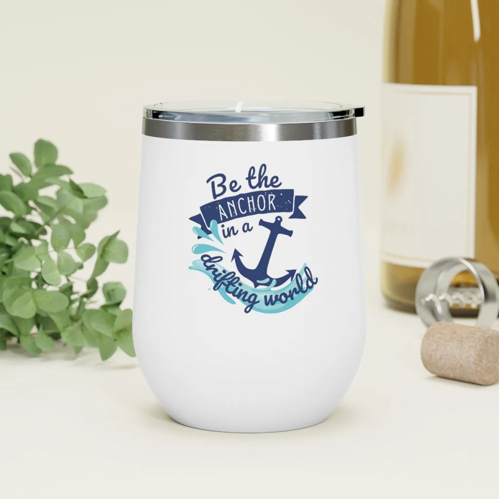 Lake Wine Glass, 12oz Insulated Wine Tumbler