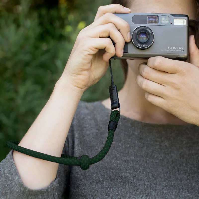 Langly Camera and Phone Wrist Strap - Green