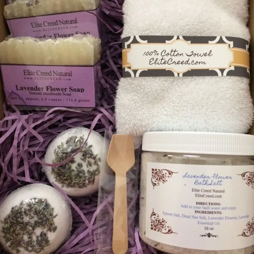 Lavender Handmade Soap Gift Set