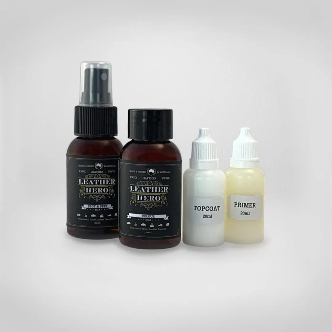 Leather Repair & Recolour Kit - Pewter