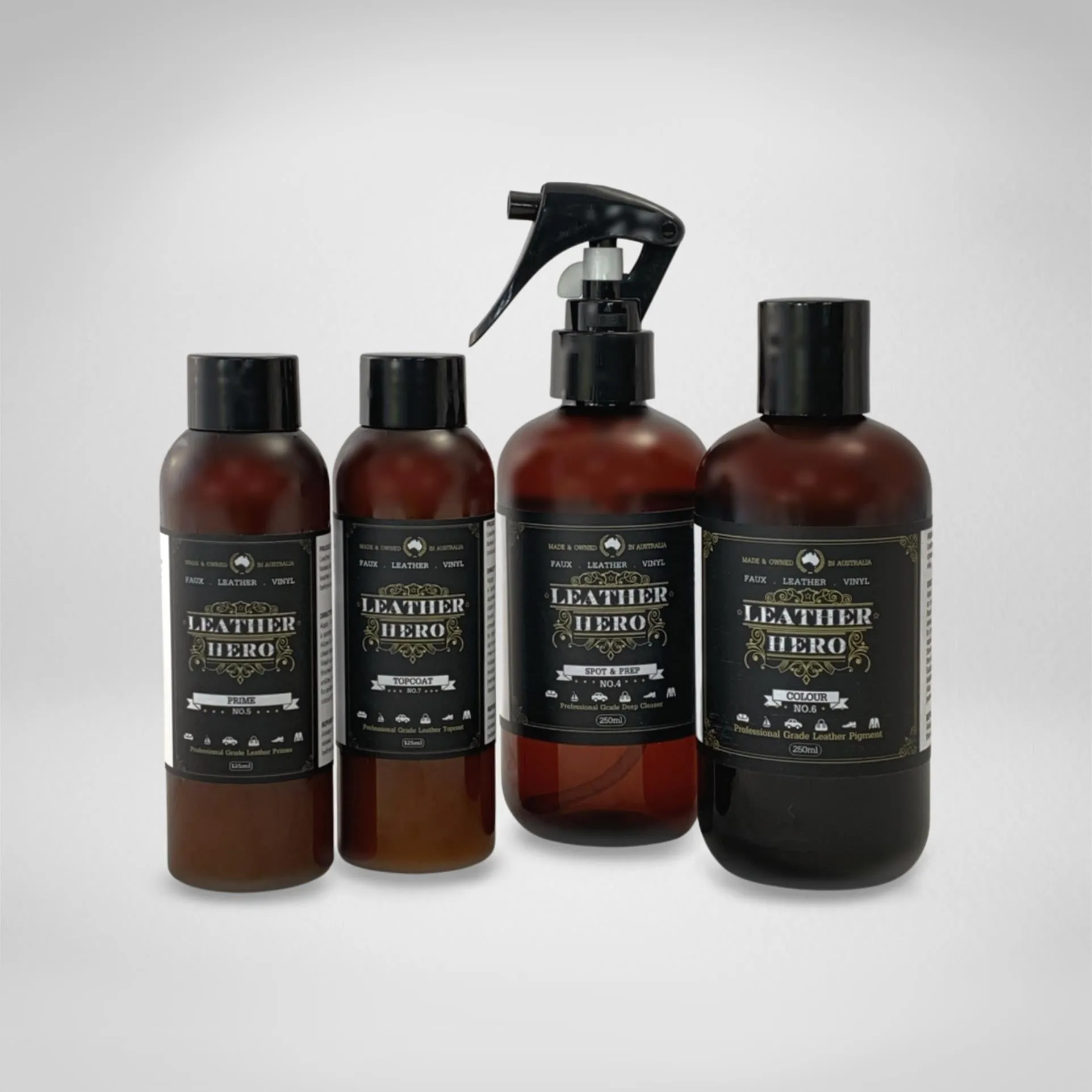 Leather Repair & Recolour Kit - Pewter