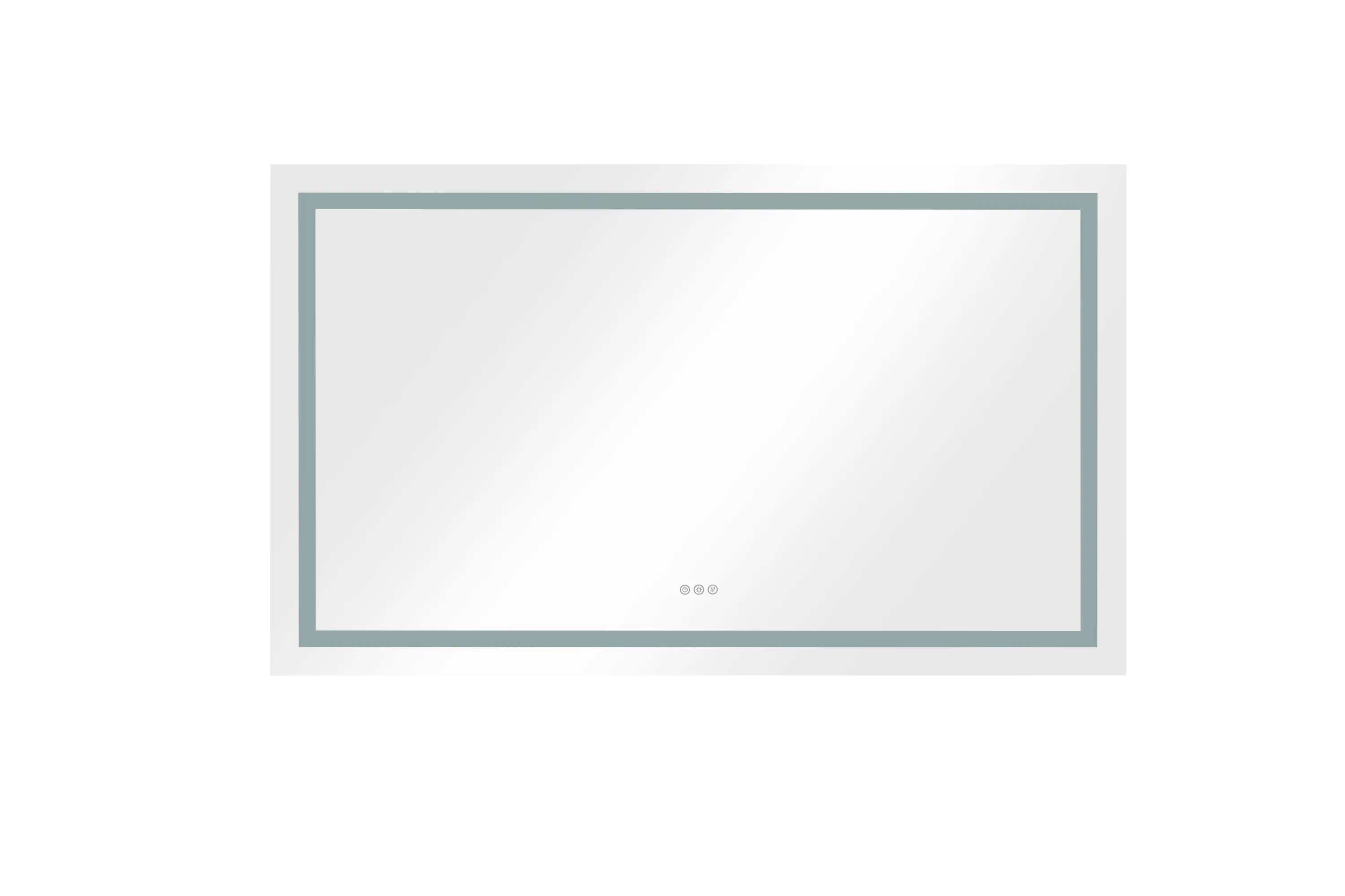 LED Bathroom Vanity Mirror 72x30 | Smart 3-Color Lighting