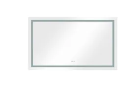 LED Bathroom Vanity Mirror 72x30 | Smart 3-Color Lighting