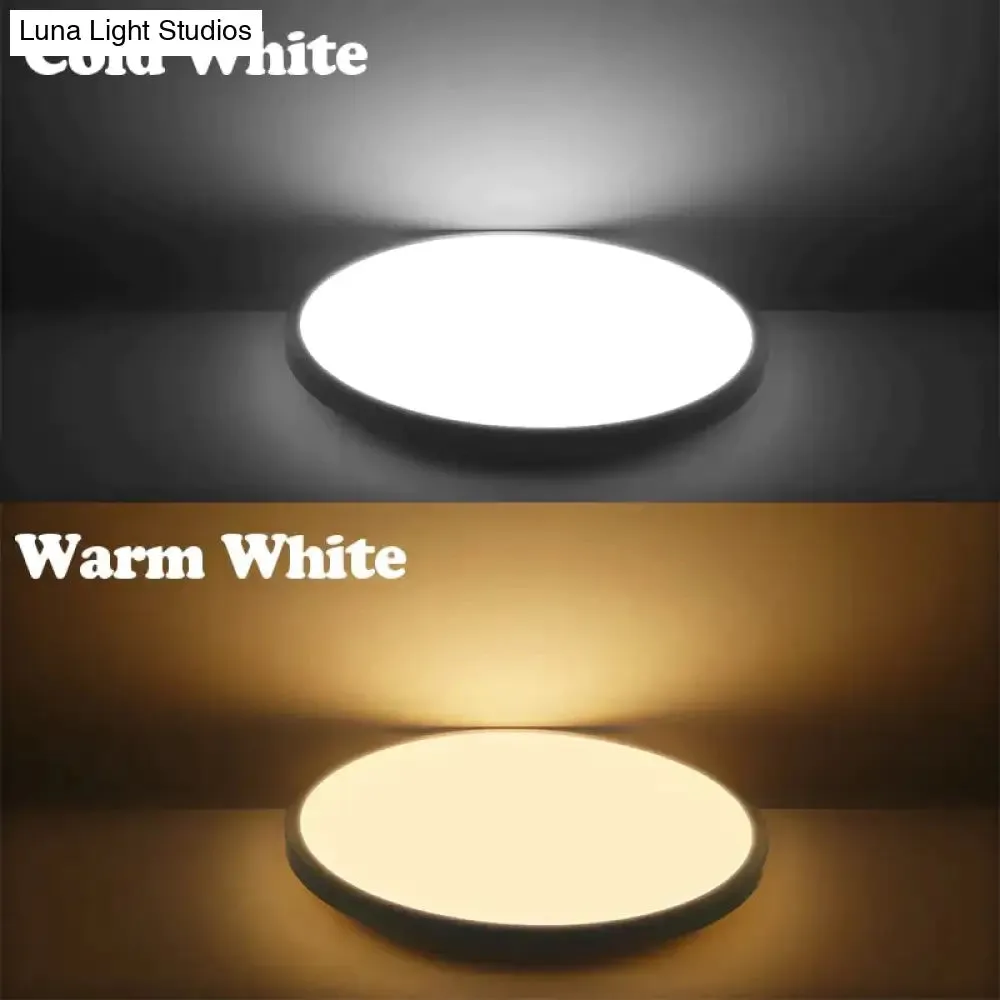 Led Ceiling Lights Modern Leds Ceiling Lamp Light Fixtures Round Panel Lamps 12W 24W For Living Room Kitchen