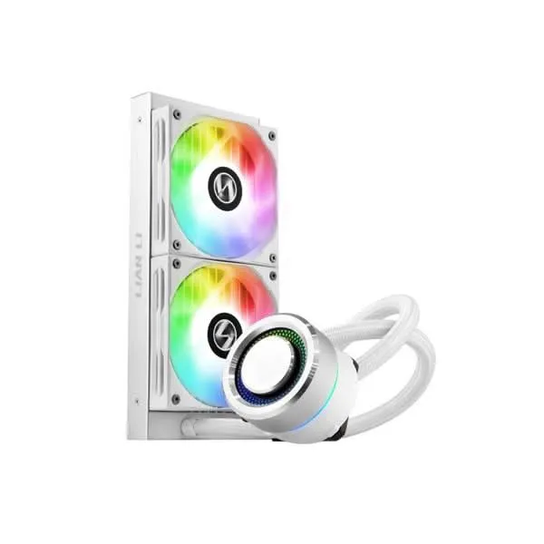 LIAN LI GALAHAD 240 ARGB 240MM AIO LIQUID COOLER WHITE