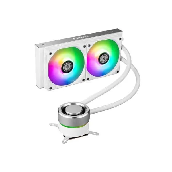 LIAN LI GALAHAD 240 ARGB 240MM AIO LIQUID COOLER WHITE