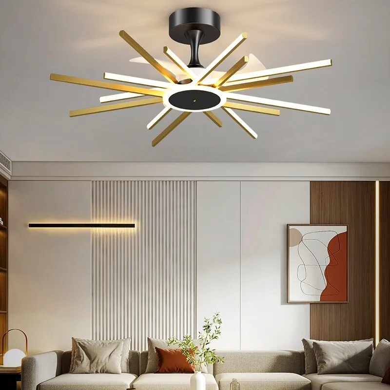 Lux Star Invisible Remote Ceiling Fan