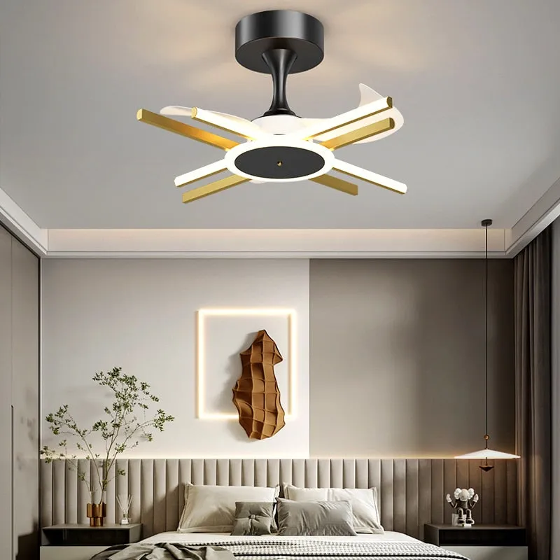 Lux Star Invisible Remote Ceiling Fan