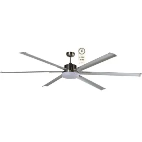 Martec Albatross 72" DC Ceiling Fan With 24W LED Light and Remote - Brushed Nickel