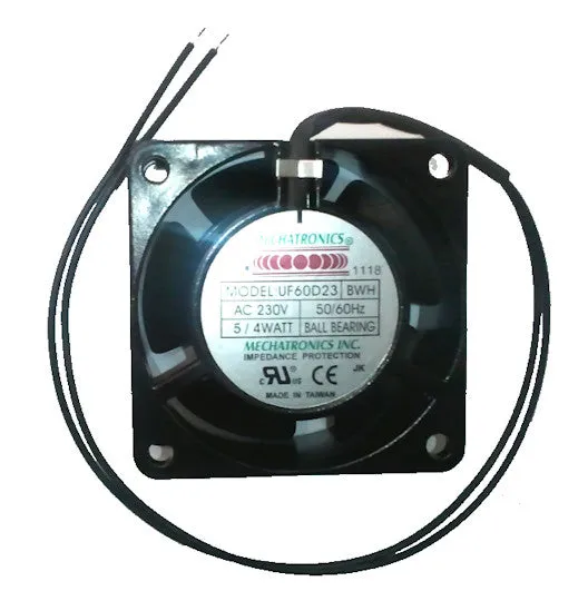 Mechatronics 60x60x30mm AC 230V Fan UF60D23-BWHR