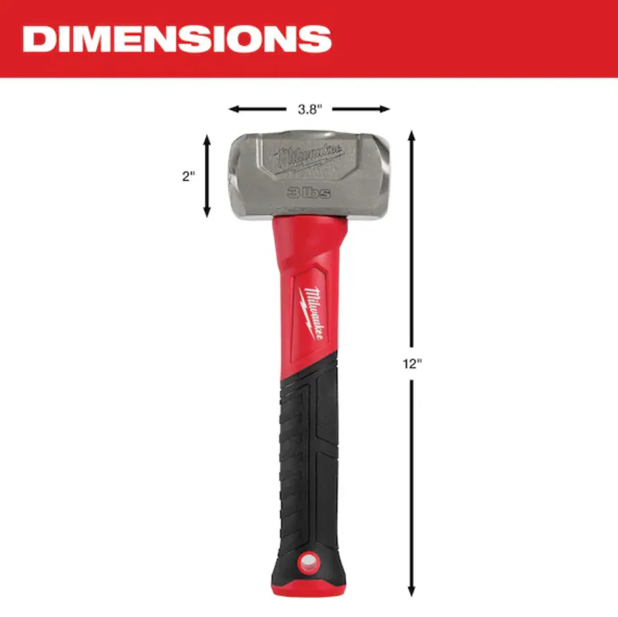 Milwaukee 48-22-9311 - 2lb Fiberglass Drilling Hammer