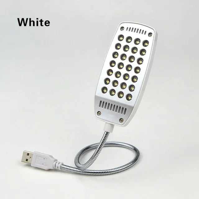 Mini Metal Flexible USB Led Computer Light