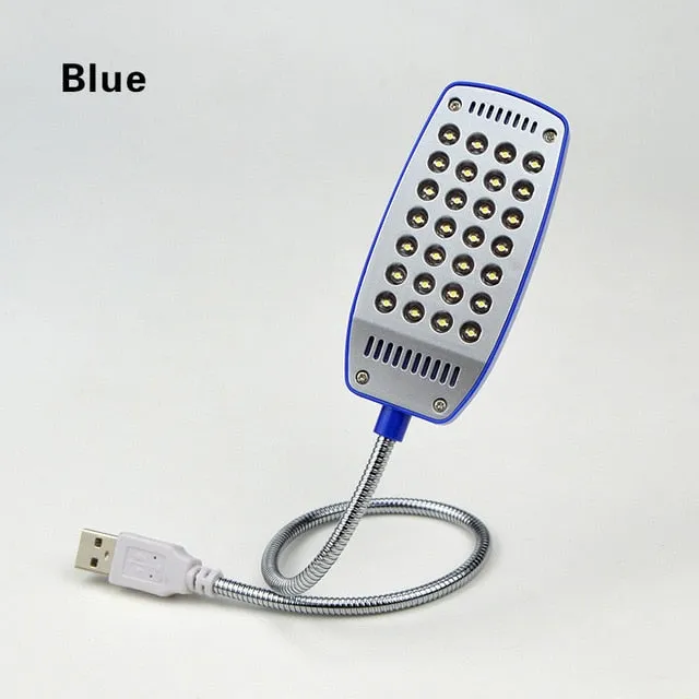 Mini Metal Flexible USB Led Computer Light