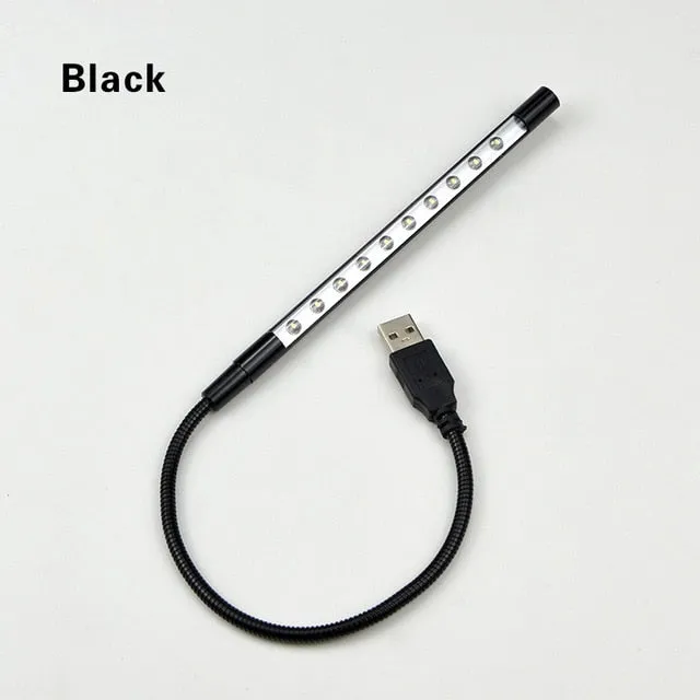 Mini Metal Flexible USB Led Computer Light