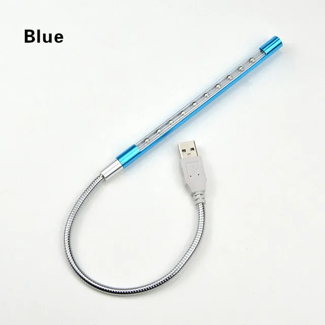 Mini Metal Flexible USB Led Computer Light