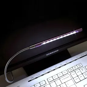 Mini Metal Flexible USB Led Computer Light