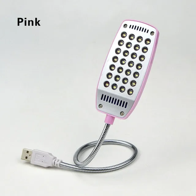 Mini Metal Flexible USB Led Computer Light