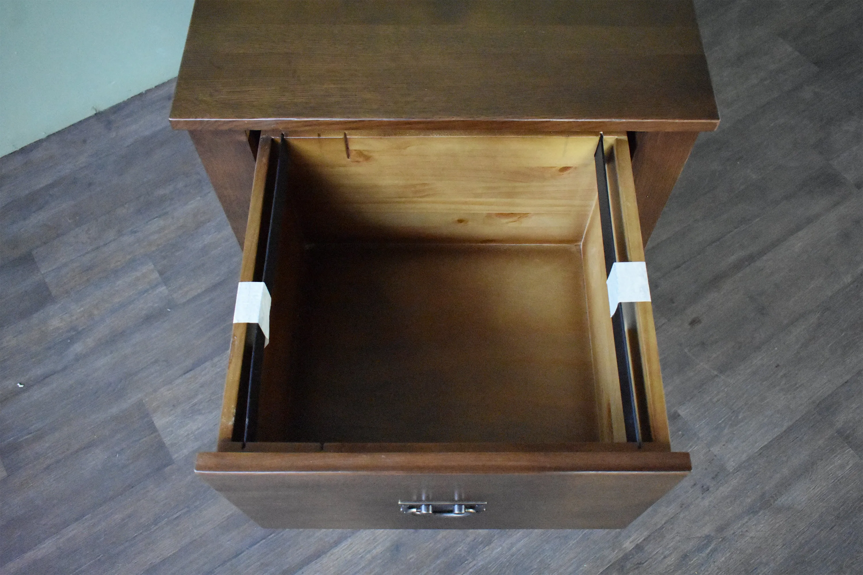 Mission 2 Drawer File Cabinet - Walnut (AW)