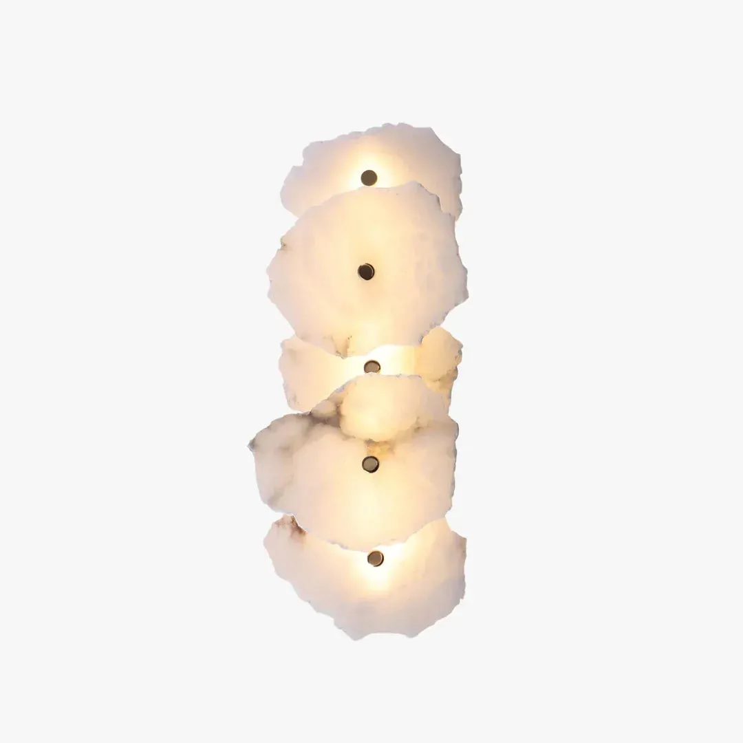 Modern Alabaster Wall Sconce