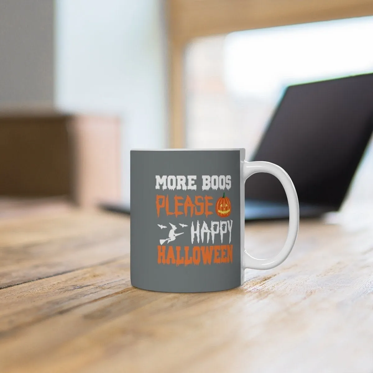 more boos please happy halloween mug ,halloween mug gift,ceramic mug gift,coffee mug gift,more boos please ,pumpkin spice,halloween witch