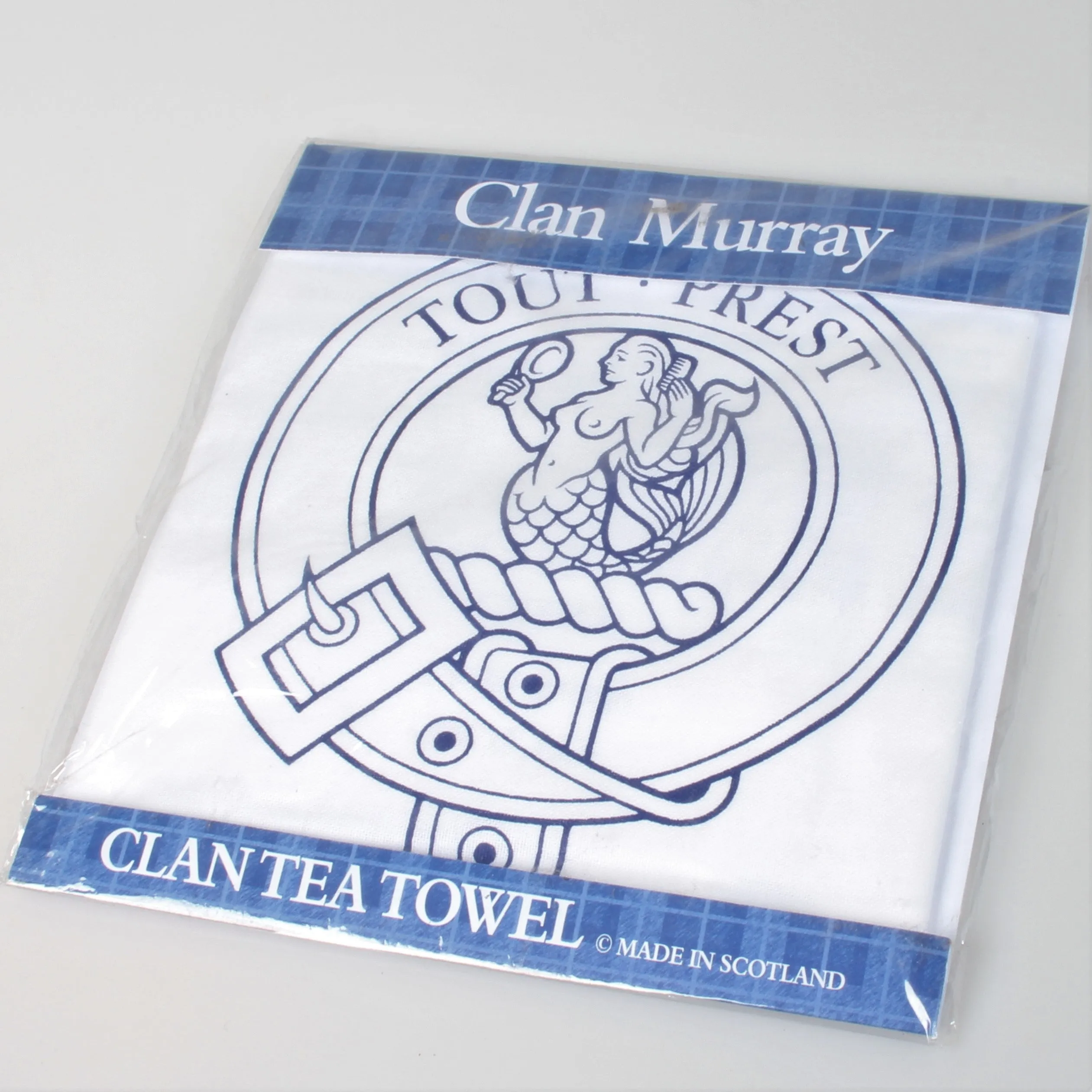 Murray Clan Crest Tea Towel (To Clear)