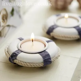 Nautical Tea Light Holders - Set of 2