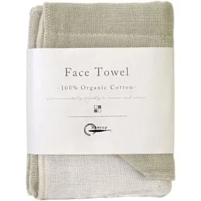 Nawrap Organic Cotton Face Towel