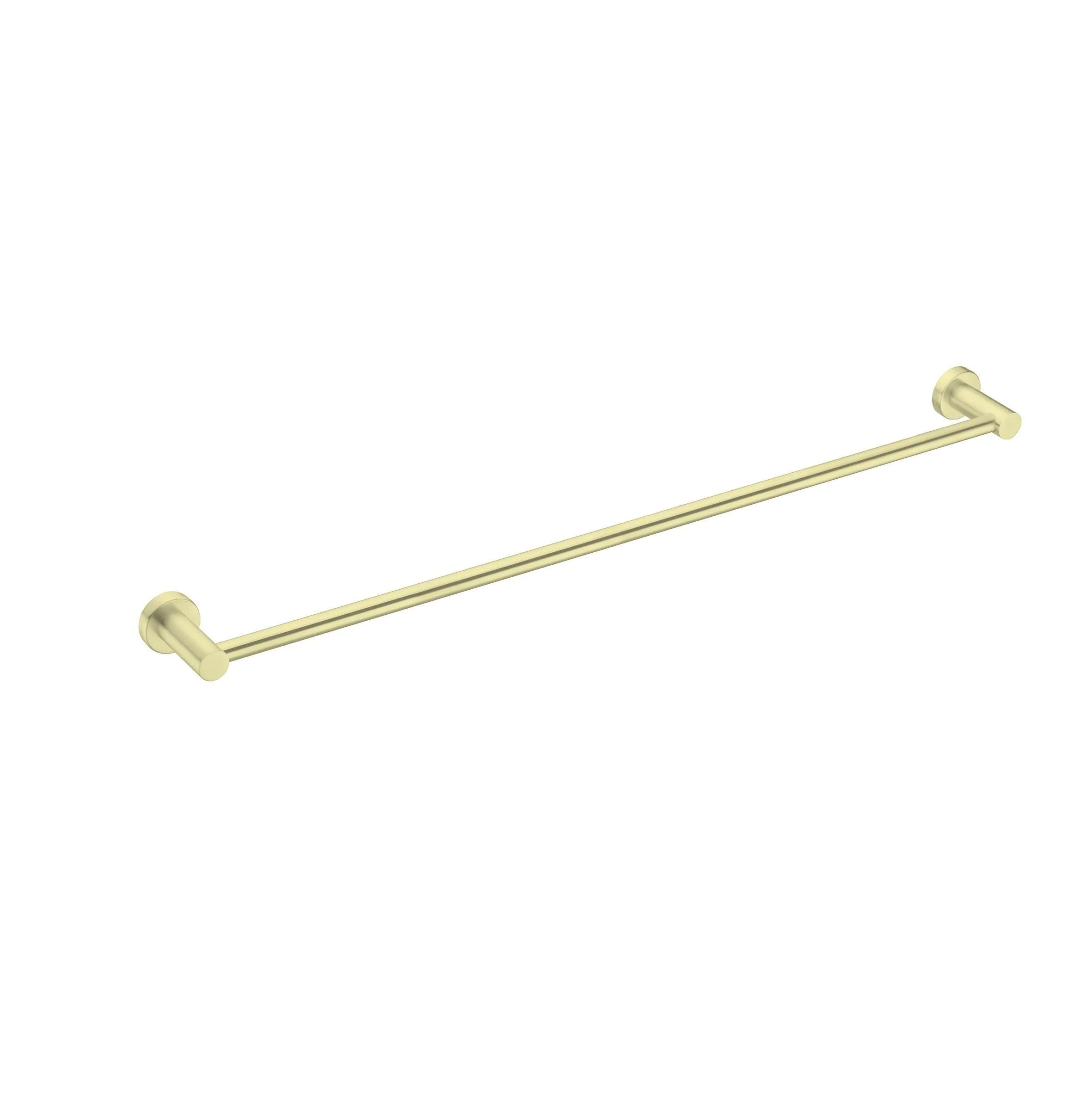 Nero MECCA Single Towel Rail 800MM BRUSHED GOLD 1930-BG