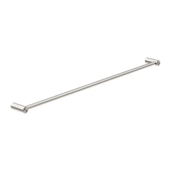 New MECCA Single Towel Rail 800MM Brushed Nickel 2330-BN