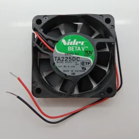 Nidec BETA V TA225DC 12VDC 0.17A 60x60x15mm 2-Wire Cooling Fan H34587-55