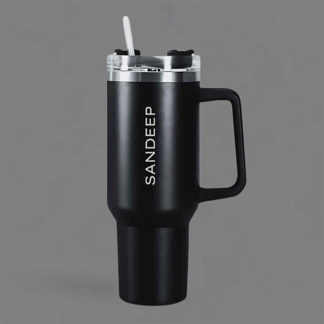 Nutcase Personalized Travel Coffee Mug with Lid - Large Coffee Tumbler Cups 1200ml