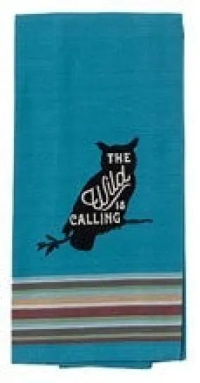 Owl Applique Towel