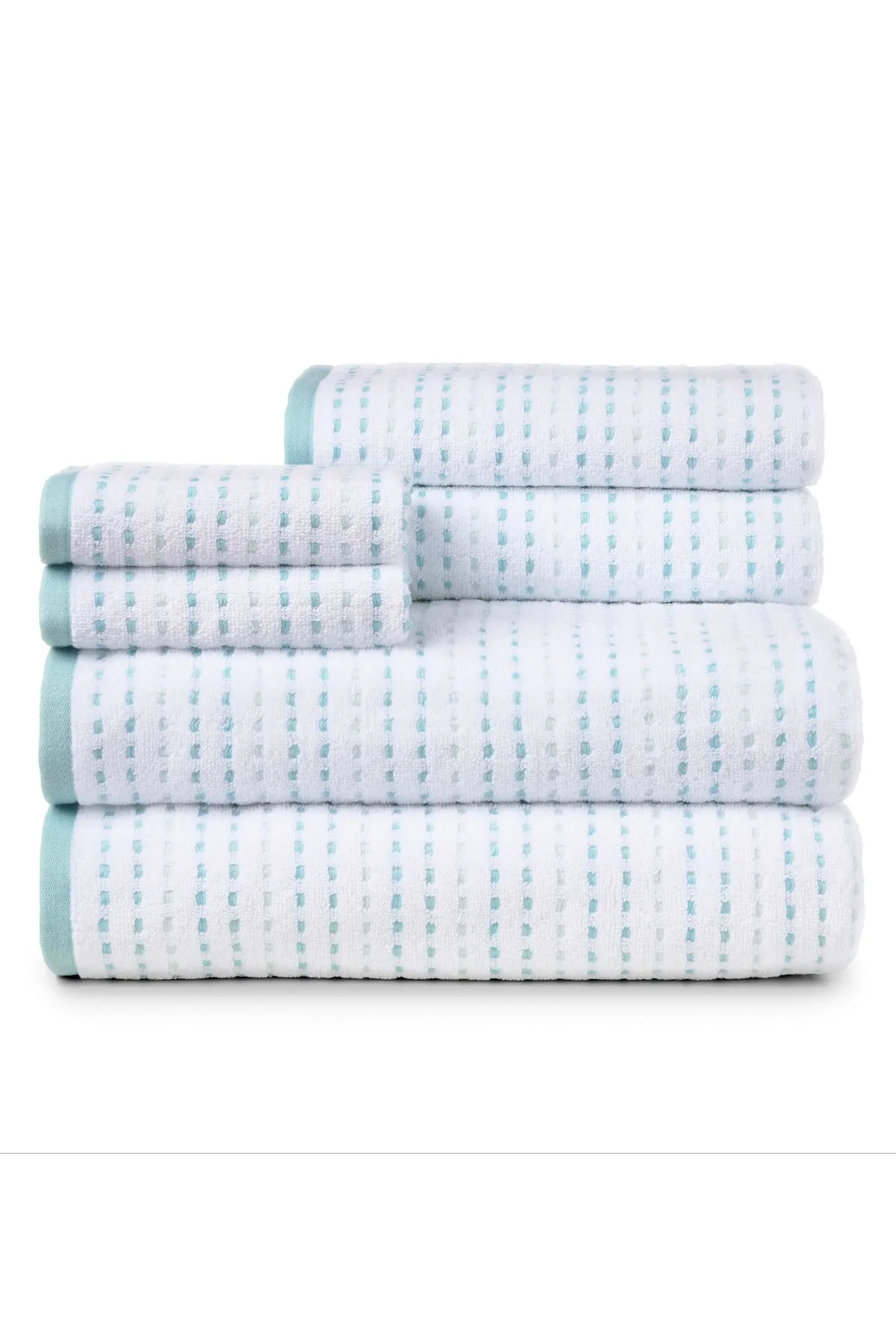 Parsnip Zero Twist 6-Piece Towel Set: The Architectural Towel