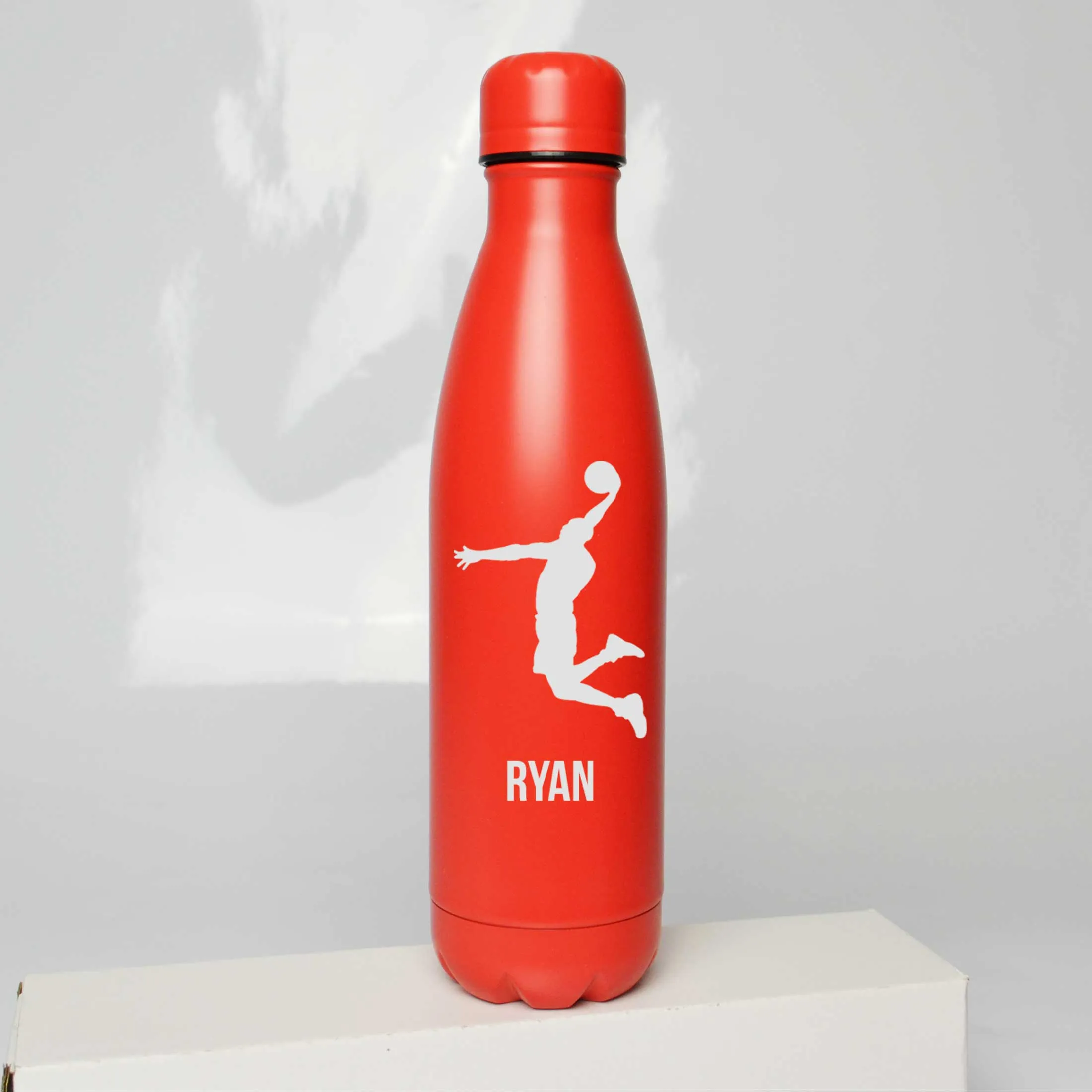 Personalised Slam Dunk Basketball Thermos Bottle 500ml