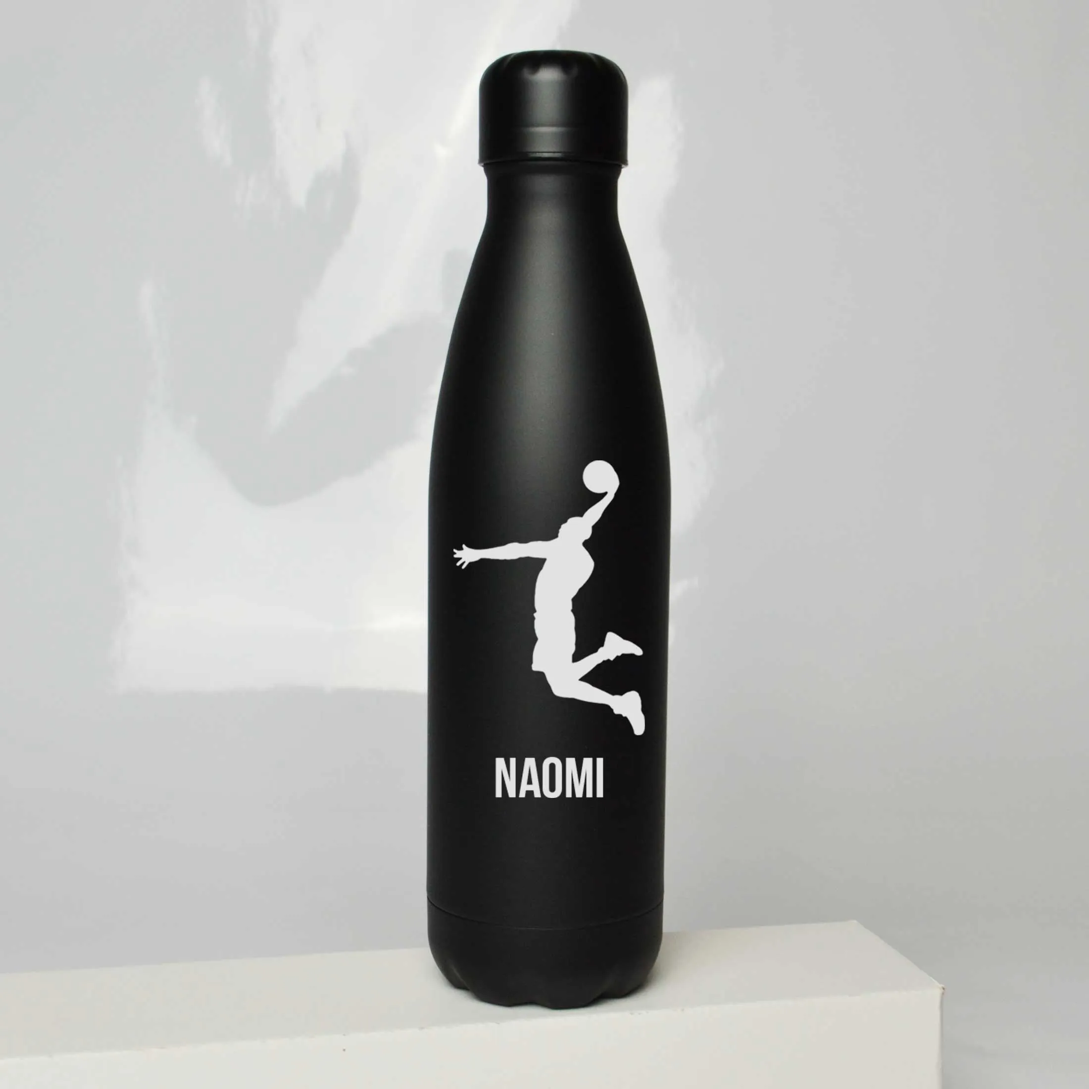 Personalised Slam Dunk Basketball Thermos Bottle 500ml