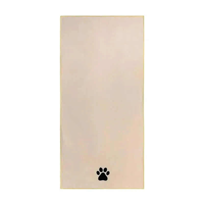 Personalized Embroidered 50X100CM Pet Ultra-Fine Fiber Absorbent Pet Towel