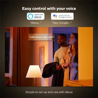 Philips Hue 90mm 10W White Ambient Smart Bluetooth Downlight