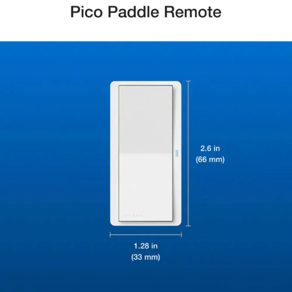 Pico Wireless Control Smart Paddle Remote, light Almond