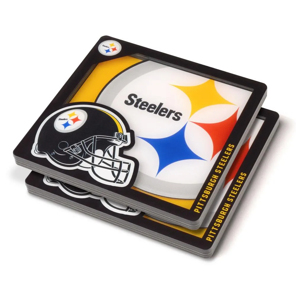 Pittsburgh Steelers 3D Coaster Set