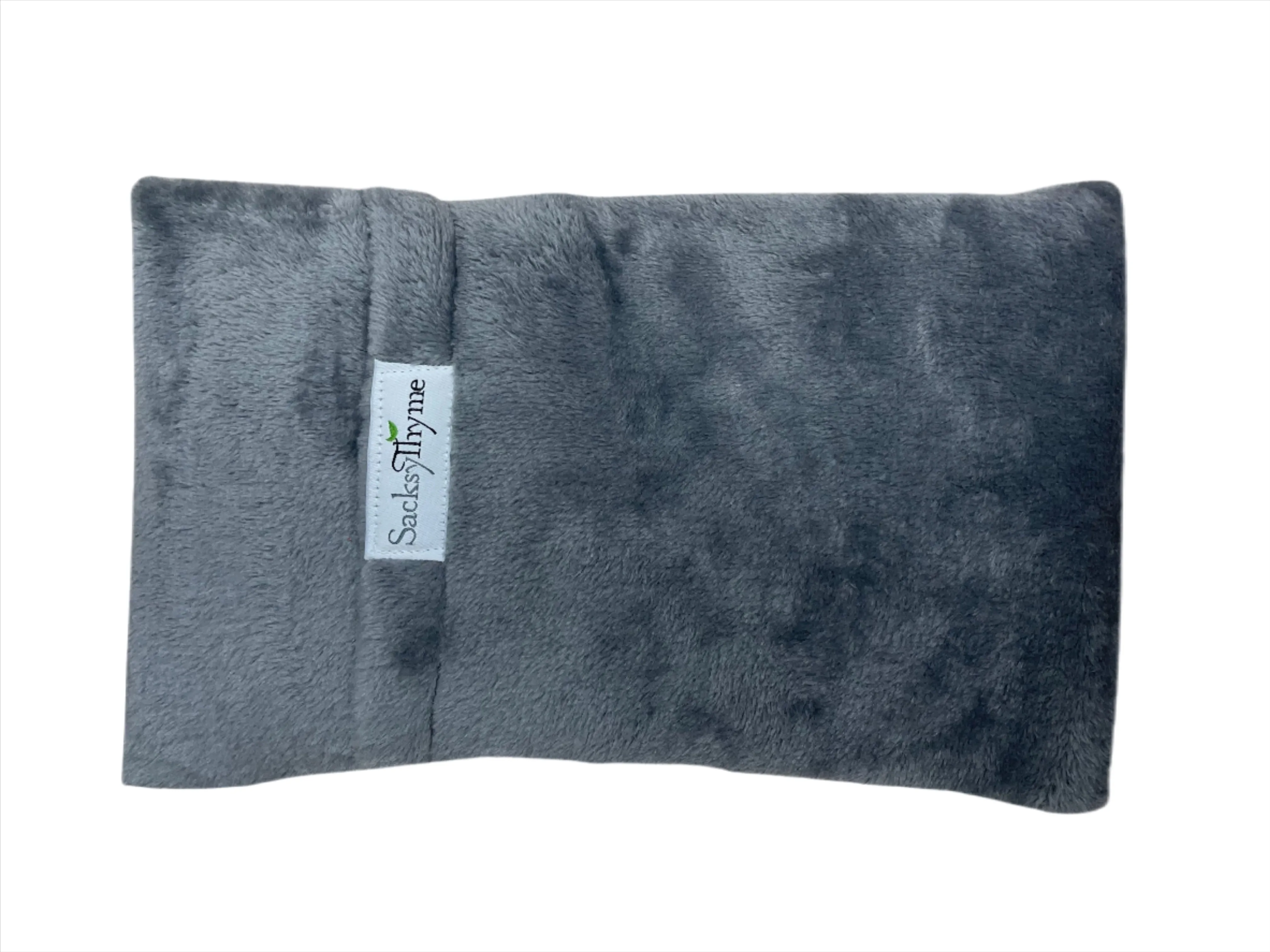 Plush Microwavable Heat Pillow with Cover, 11" x 6.5"