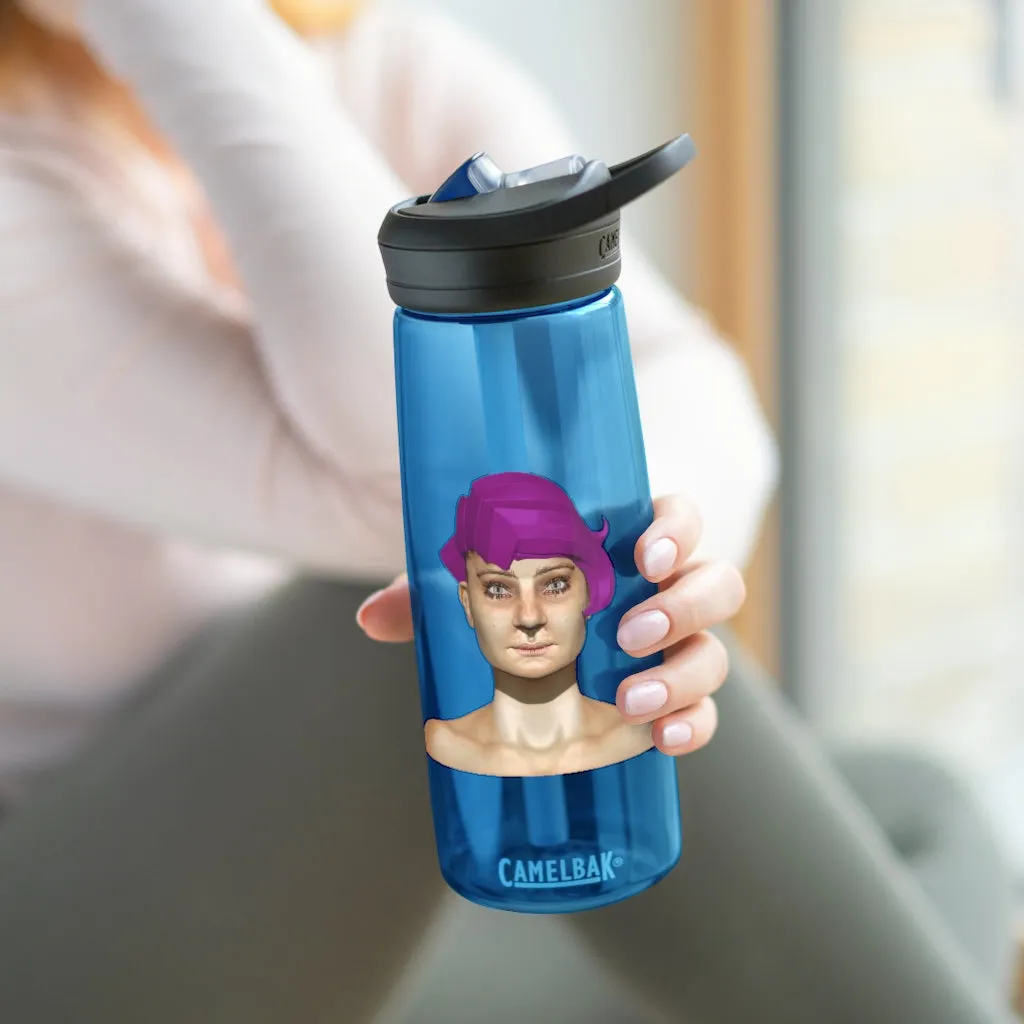 Purple Hair Girl CamelBak Eddy®  Water Bottle, 20oz\25oz