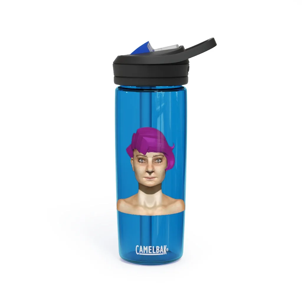 Purple Hair Girl CamelBak Eddy®  Water Bottle, 20oz\25oz