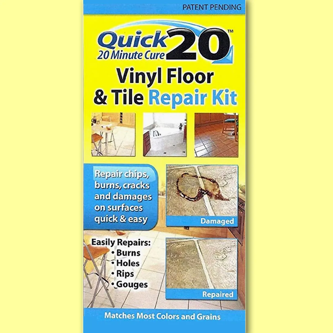 Quick 20 Vinyl Floor and Tile Repair Kit (20-689)