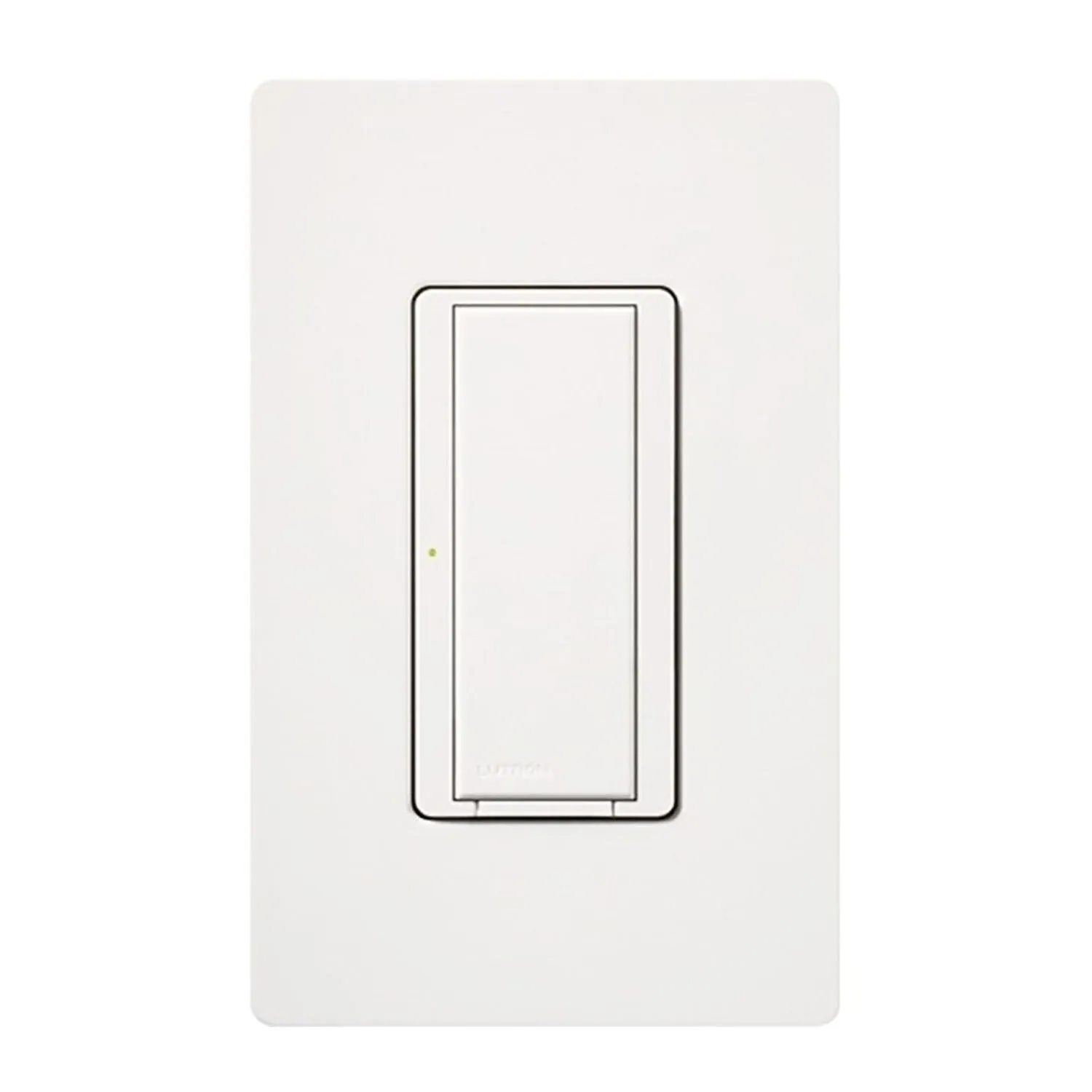 RadioRA 2 Maestro Single Pole/Multi-Location Tap Smart Light Switch, Neutral Required, White