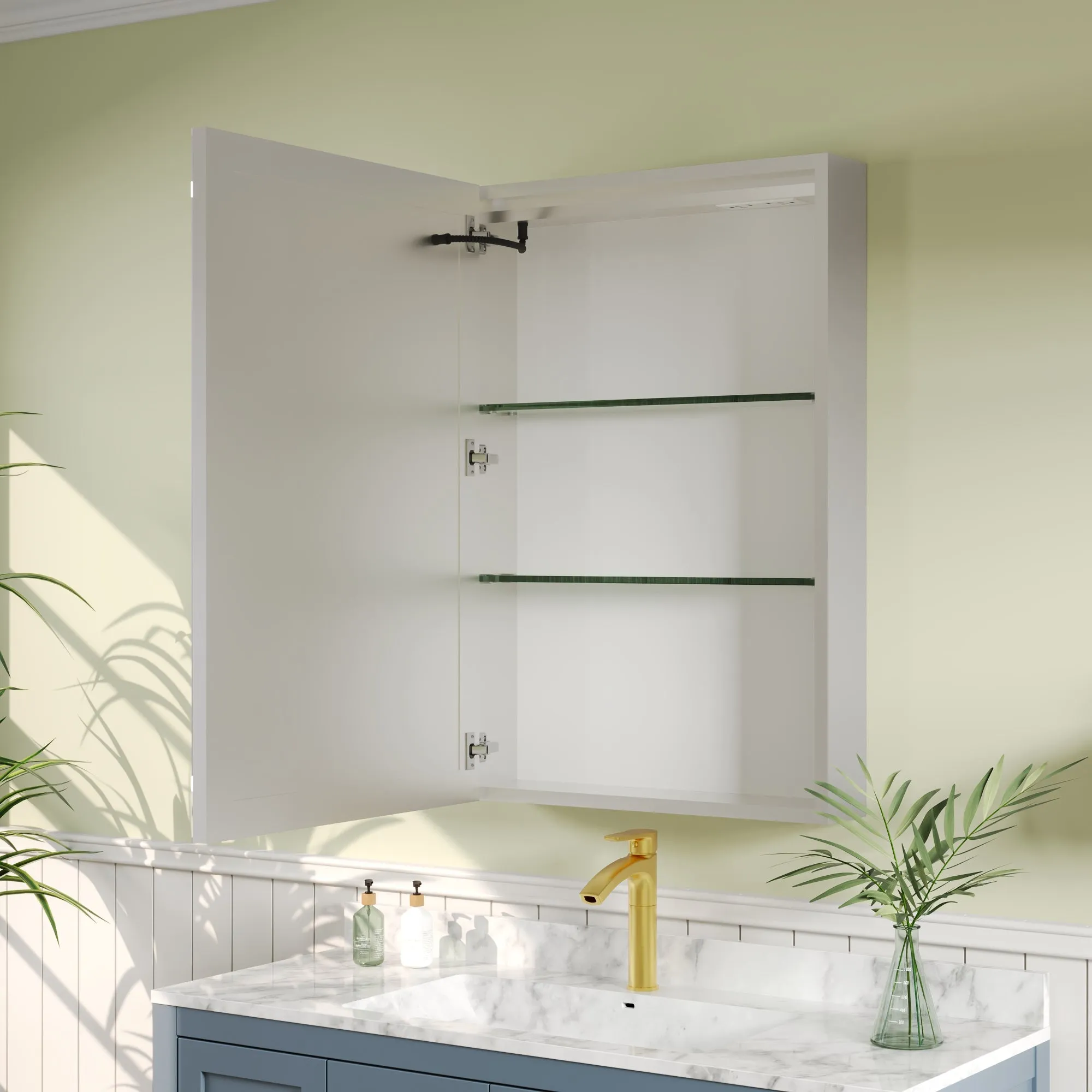 Rectangular Bathroom Vanity Mirrors, Bright Adjustment