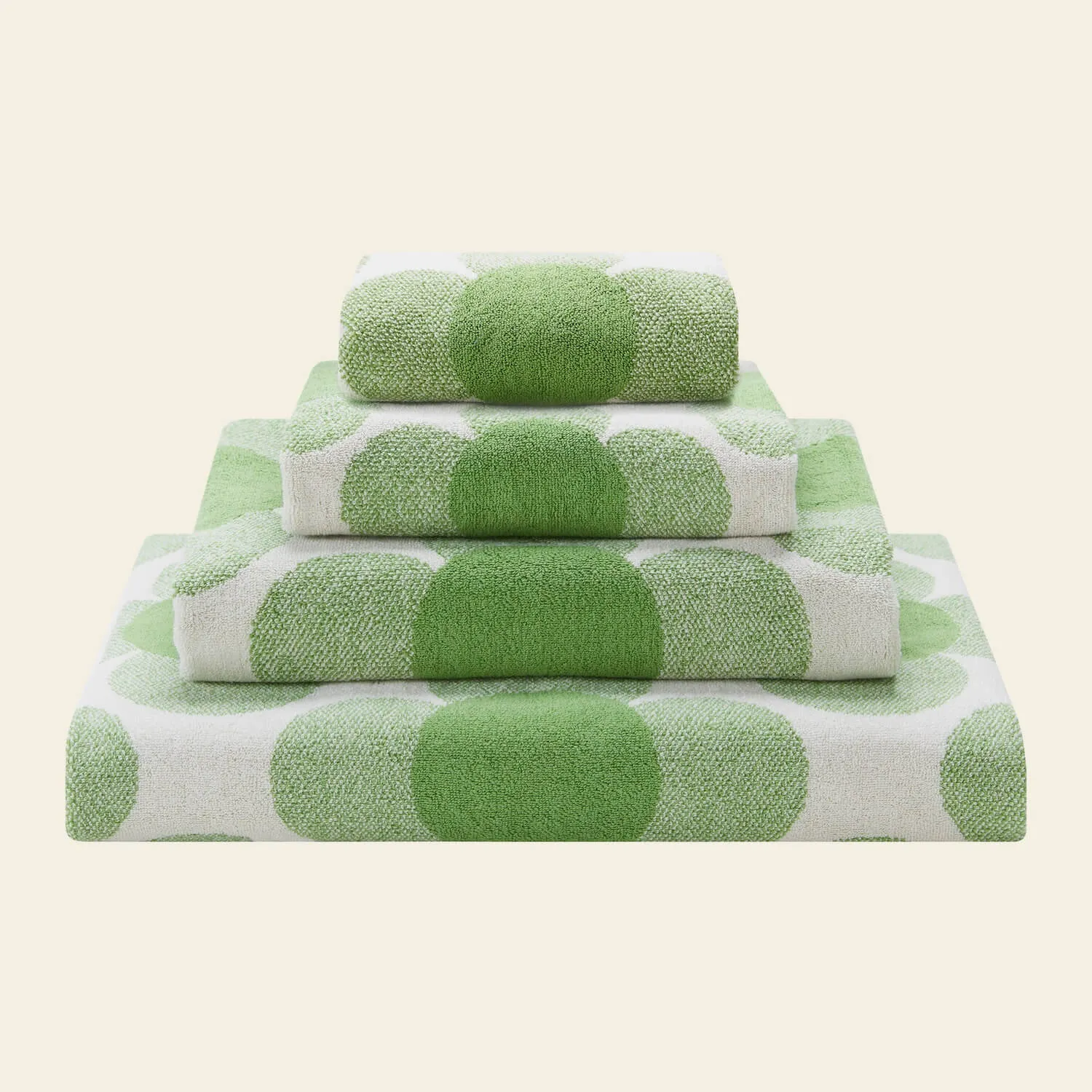 Retro Flower Towels Clover